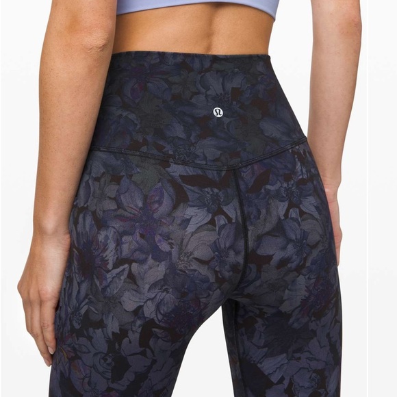 lululemon align navy white legging size 2 FLASH SALE - Picture 3 of 5